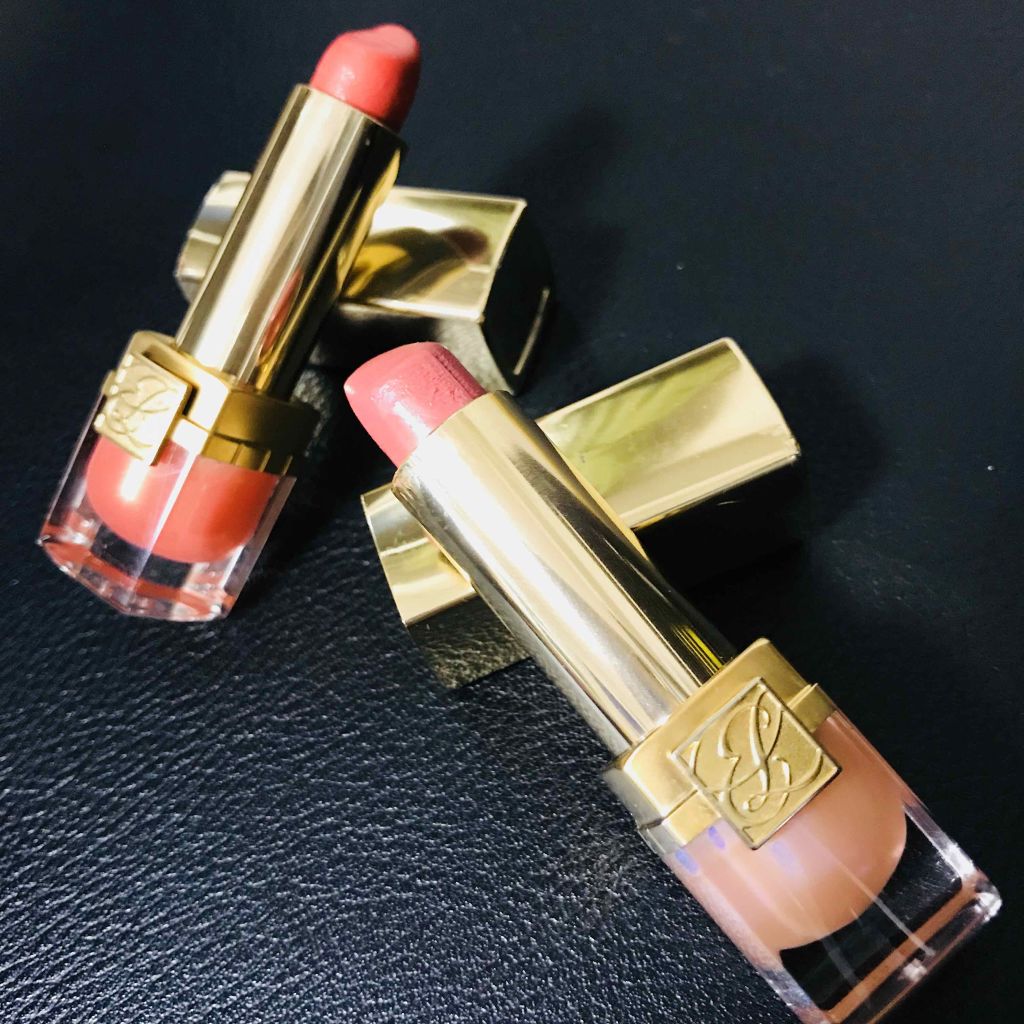 ピュア カラー クリスタル シアー リップスティック/ESTEE LAUDER/口紅を使ったクチコミ(2枚目)
