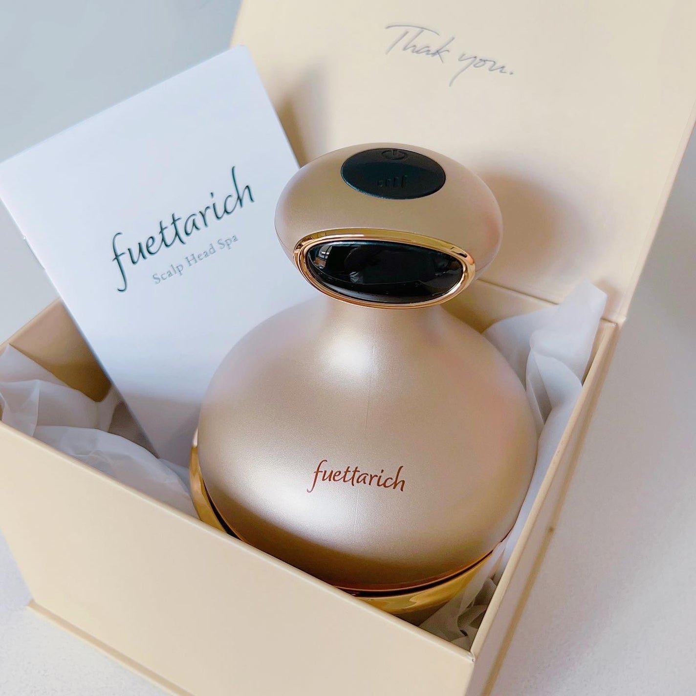 スカルプ ヘッドスパ/fuettarich (フエッタリッチ)/ヘッドマッサージャーを使ったクチコミ(1枚目)