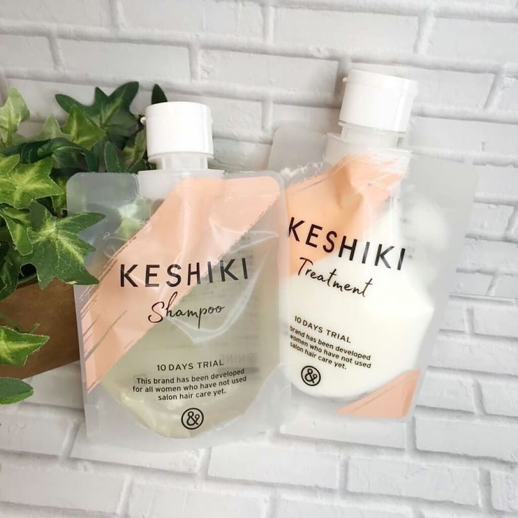 ケシキのはじまり(トライアルセット)/KESHIKI/トライアルキットを使ったクチコミ(1枚目)