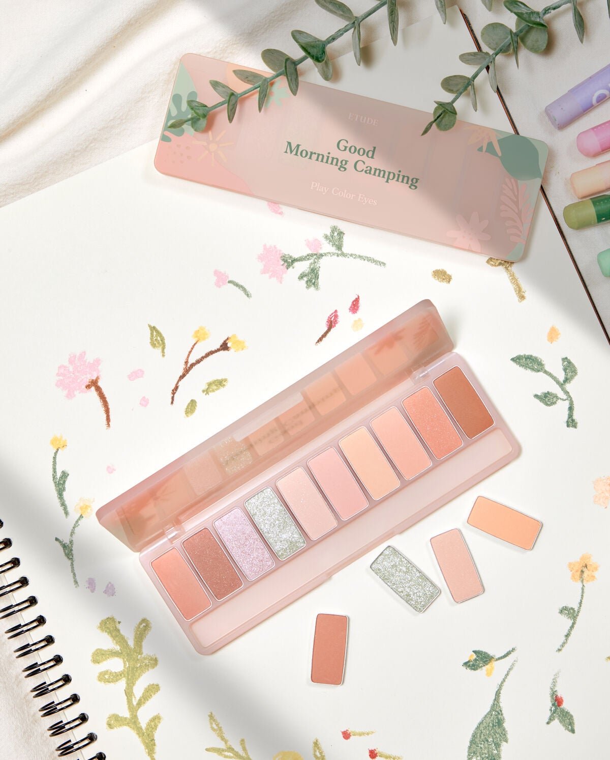 プレイカラー アイシャドウ/ETUDE/アイシャドウパレットを使ったクチコミ(1枚目)