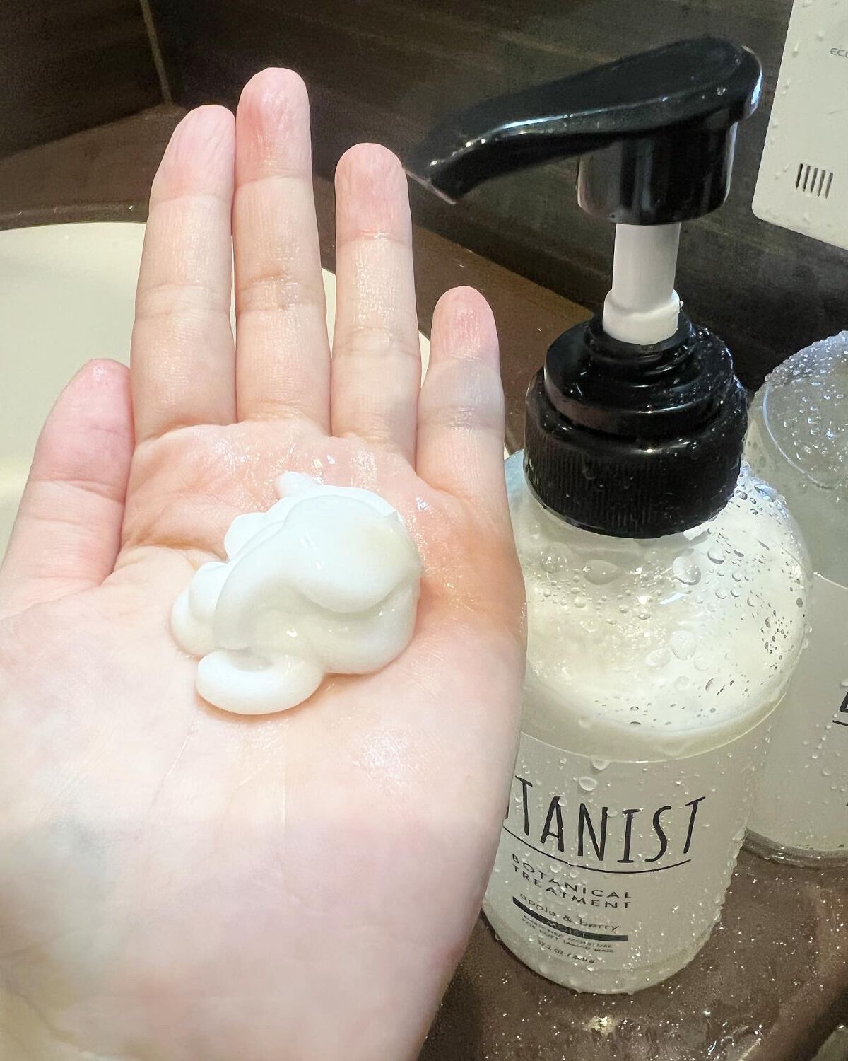 ボタニカルシャンプー/トリートメント(モイスト) /BOTANIST/シャンプー・コンディショナーを使ったクチコミ(3枚目)