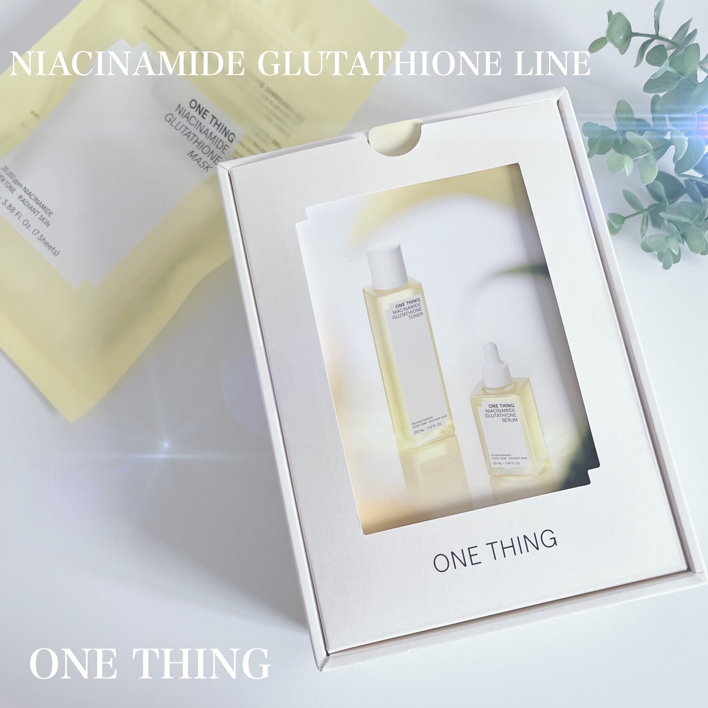 ナイアシンアミドグルタチオントナー/ONE THING/化粧水を使ったクチコミ（1枚目）