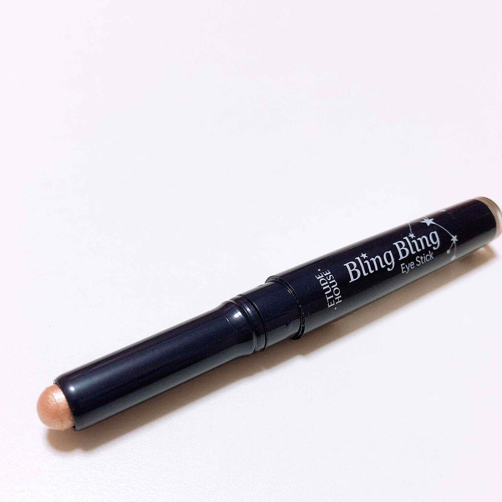 キラキラ アイシャドウ/ETUDE/スティックアイシャドウを使ったクチコミ（2枚目）