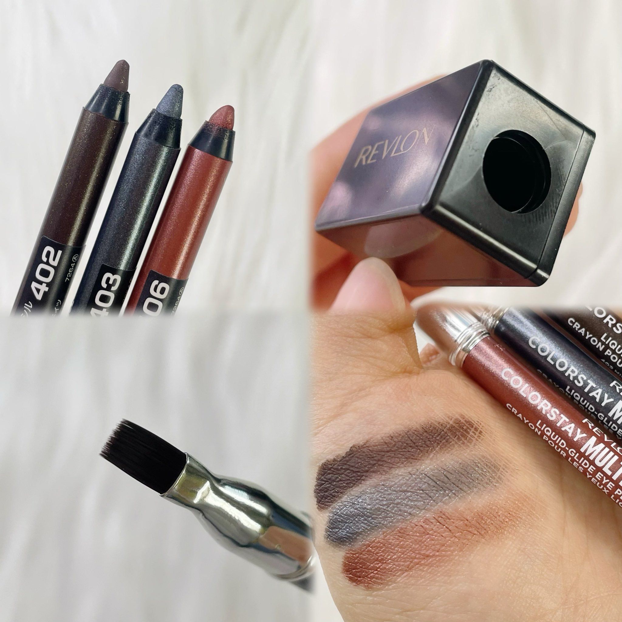 レブロン カラーステイ マルチプレイヤー アイ ペンシル 406 クイーン オブ ハート/REVLON/ペンシルアイライナーを使ったクチコミ（2枚目）