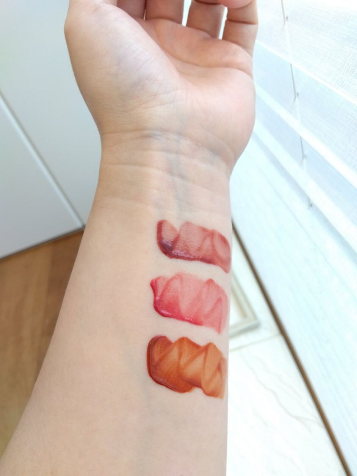 ウォータリーティントリップ マット/CEZANNE/リップティントを使ったクチコミ（2枚目）