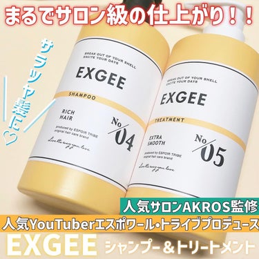 エグジー シャンプー／トリートメント トリートメント 400g/EXGEE/シャンプー・コンディショナーを使ったクチコミ（1枚目）