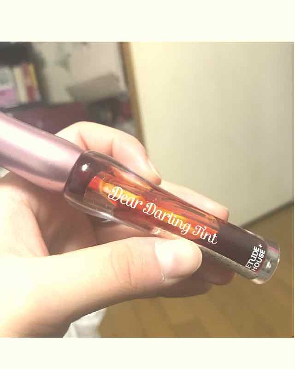 ディアダーリン リップティント(旧)/ETUDE/口紅を使ったクチコミ(1枚目)