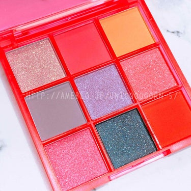 UR GLAM　BLOOMING EYE COLOR PALETTE/U R GLAM/アイシャドウパレットを使ったクチコミ（3枚目）