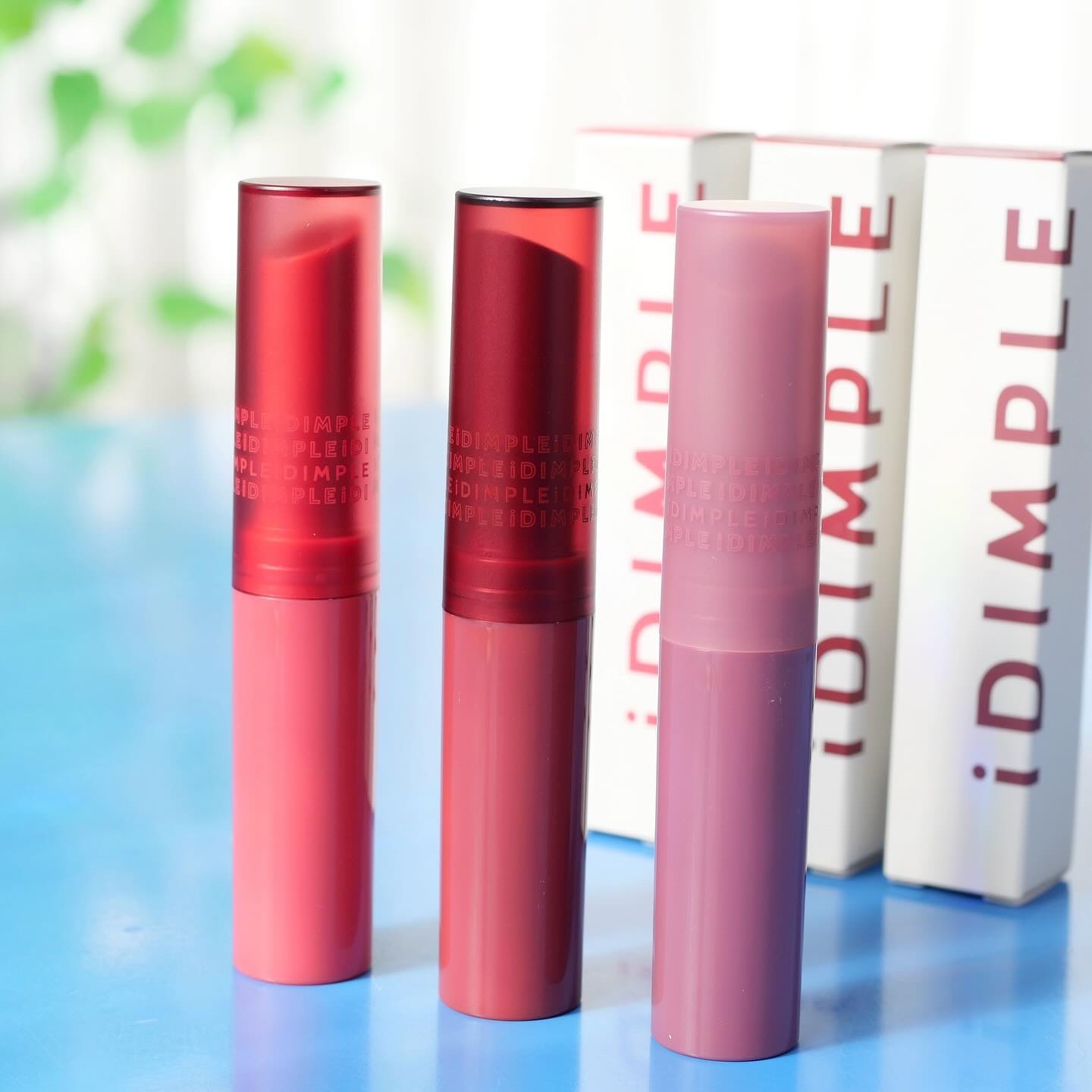 ティントマイスターリップ 06 ドレスワイン/iDIMPLE/リップティントを使ったクチコミ（2枚目）