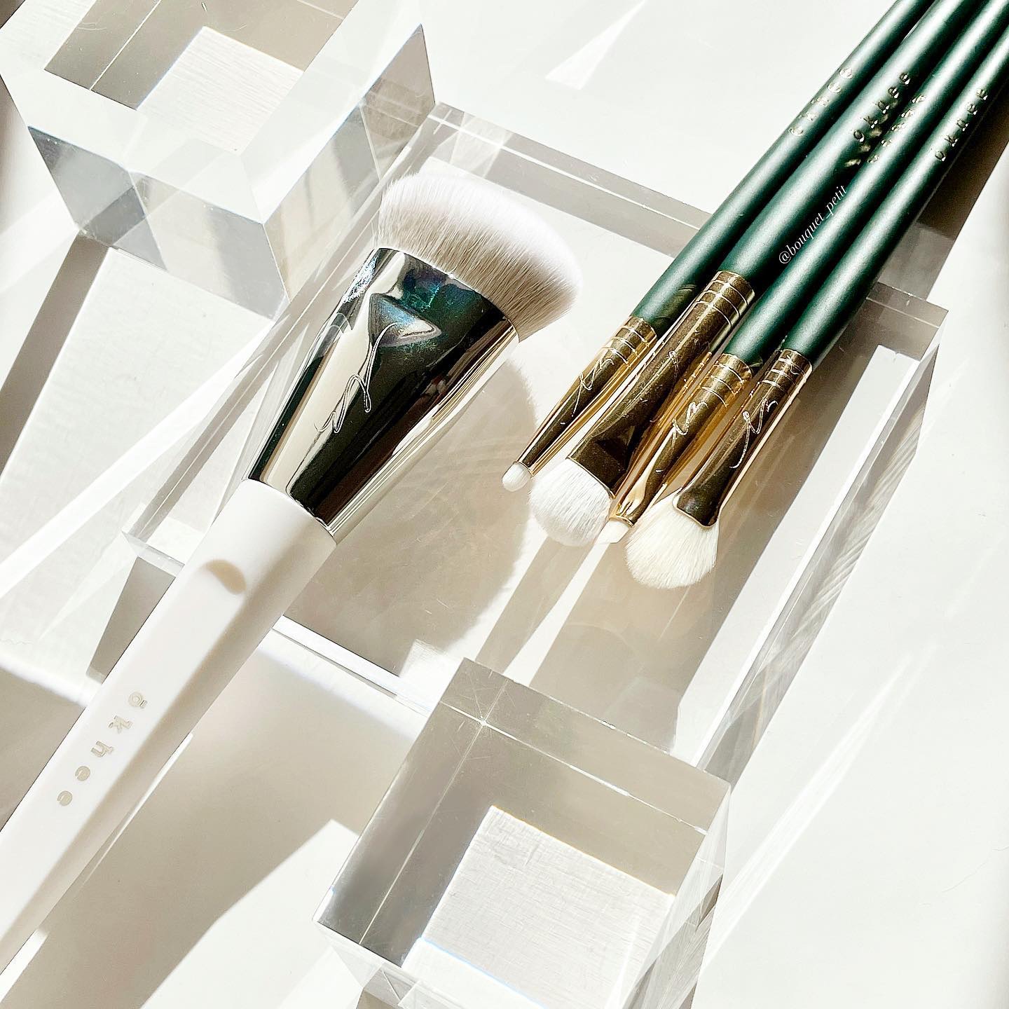 okhee 白玉ファンデーションブラシ/SOOA DOR/メイクブラシを使ったクチコミ（1枚目）