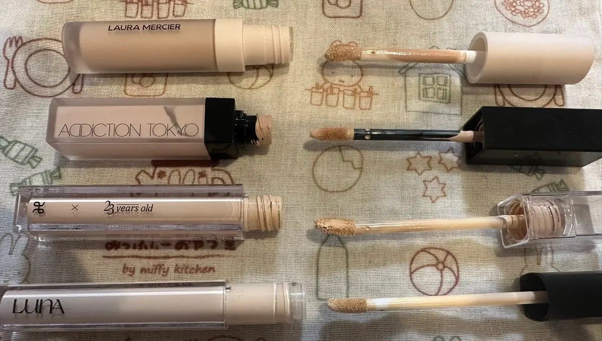 リアル フローレス ウェイトレス パーフェクティング コンシーラー/ローラ メルシエ/リキッドコンシーラーを使ったクチコミ(3枚目)