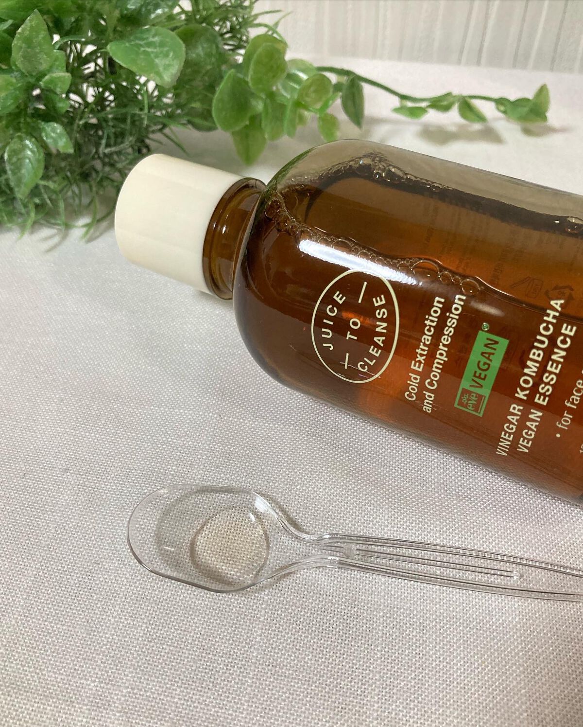 ビネガー コンブチャヴィーガン エッセンス/JUICE TO CLEANSE/美容液を使ったクチコミ（3枚目）