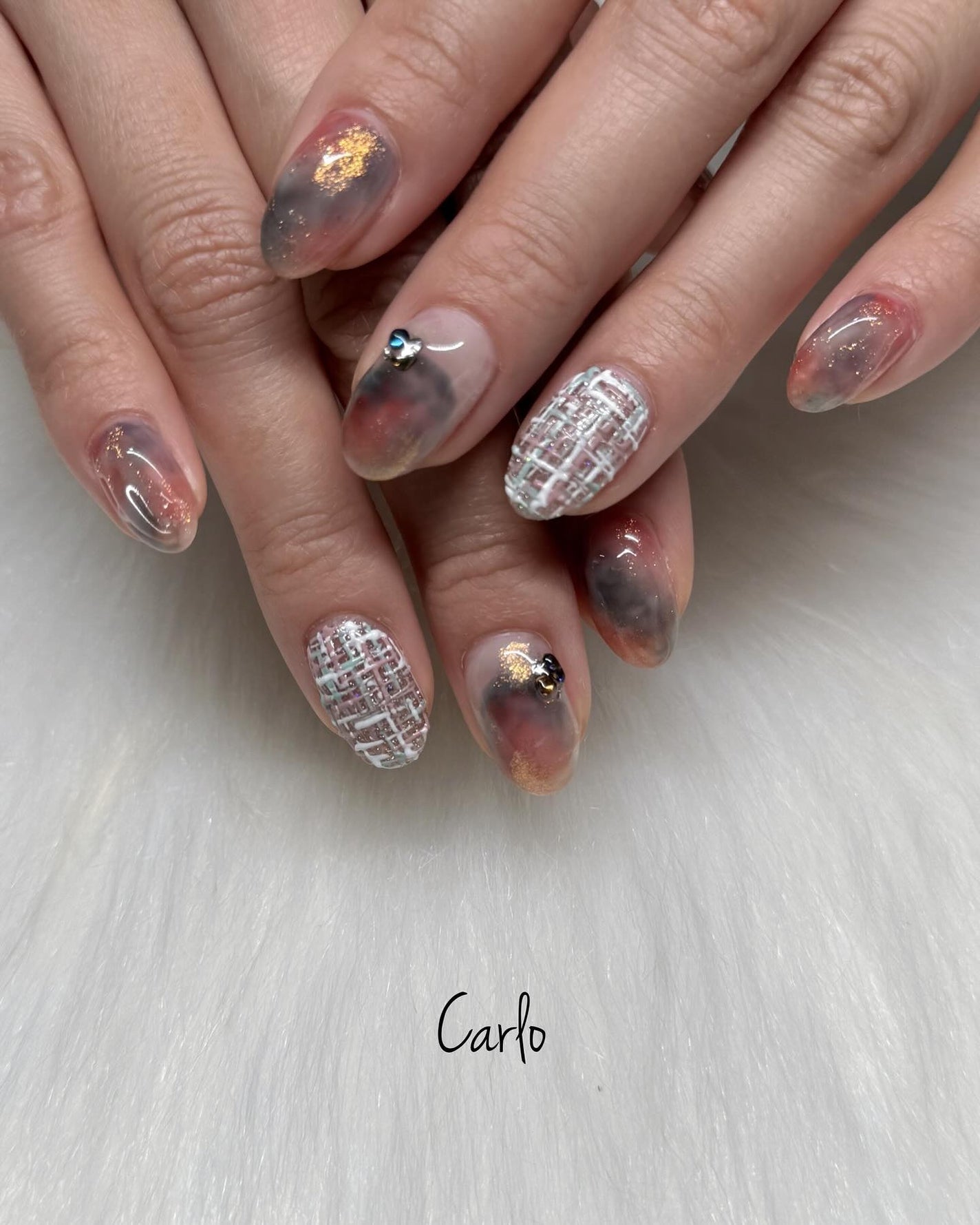 YUKA on LIPS 「【☾ゴージャスart】所沢市ネイルサロン|Carlo.定額de..」(1枚目)