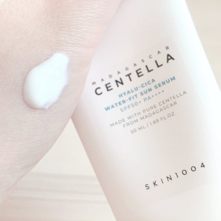 ヒアルーシカ ウォーターフィット サンセラム/SKIN1004/日焼け止めローションを使ったクチコミ(3枚目)