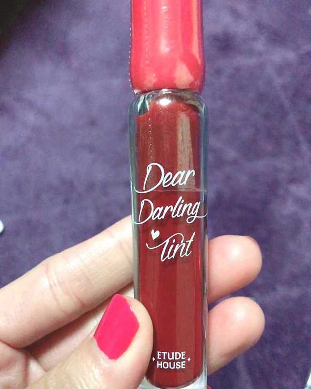 ディアダーリン ウォータージェルティント/ETUDE/リップティントを使ったクチコミ（1枚目）