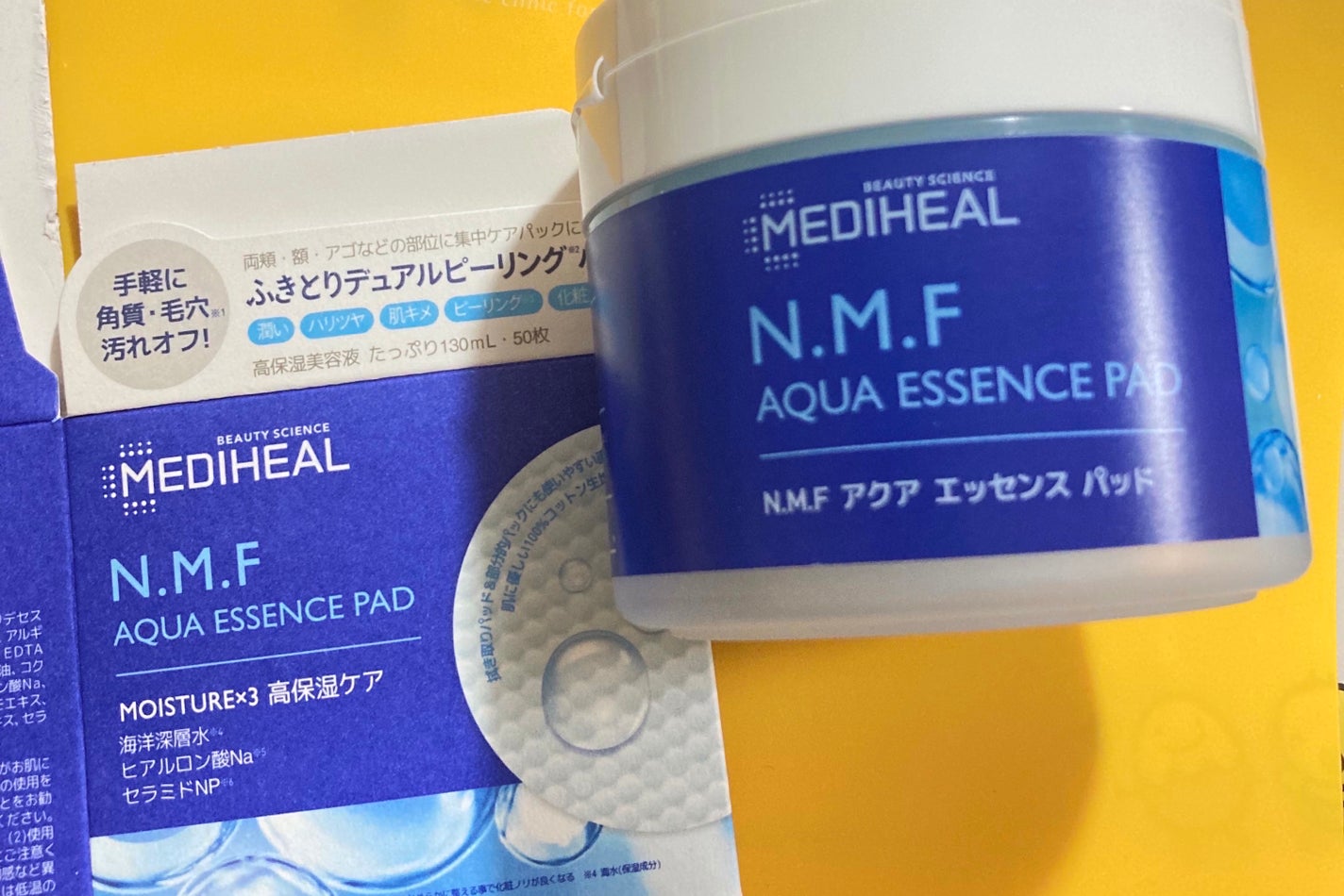 N.M.Fアクアエッセンスパッド/MEDIHEAL/トナーパッドを使ったクチコミ(1枚目)
