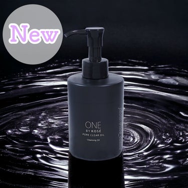 \5月16日発売/
 ONE BY KOSE
ポアクリアオイル
180mL
Maison KOSÉ販売価格　 1,980円（税込）

みんな大好き、ワンバイコーセーから新しく
発売されるのは、角栓を溶か