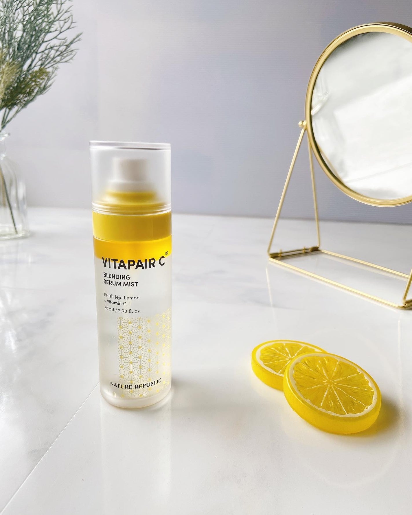 ビタペアCセラムミスト/ネイチャーリパブリック/ミスト状化粧水を使ったクチコミ(1枚目)