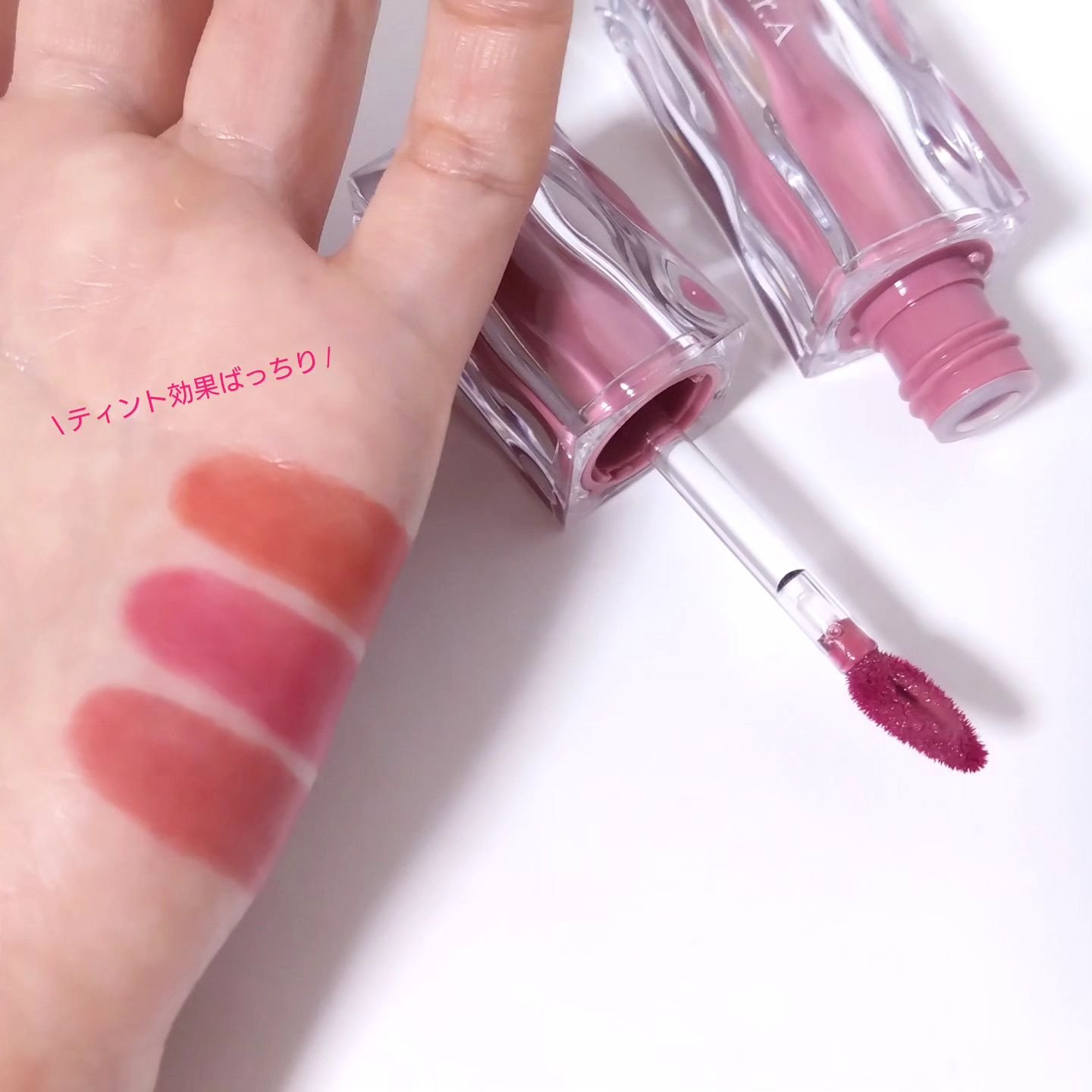 ハイドロデュイティント/Dear.A/リップティントを使ったクチコミ（3枚目）