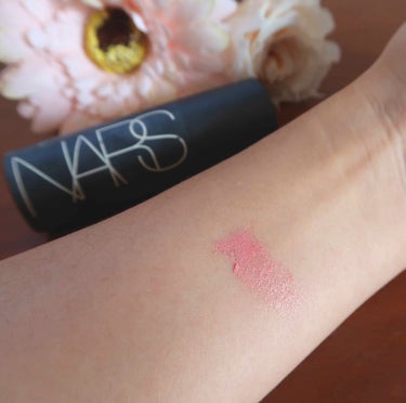 NARS ザ マルティプルのクチコミ「NARSの人気色
#オーガズム 🌟

私この系統の色味好きだわ…

チークの仕込みとしてリキッ.....」（2枚目）