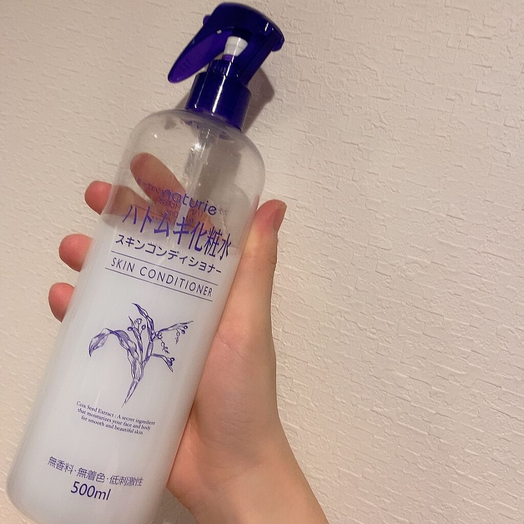 ハトムギ化粧水(ナチュリエ スキンコンディショナー R )/ナチュリエ/化粧水を使ったクチコミ(3枚目)