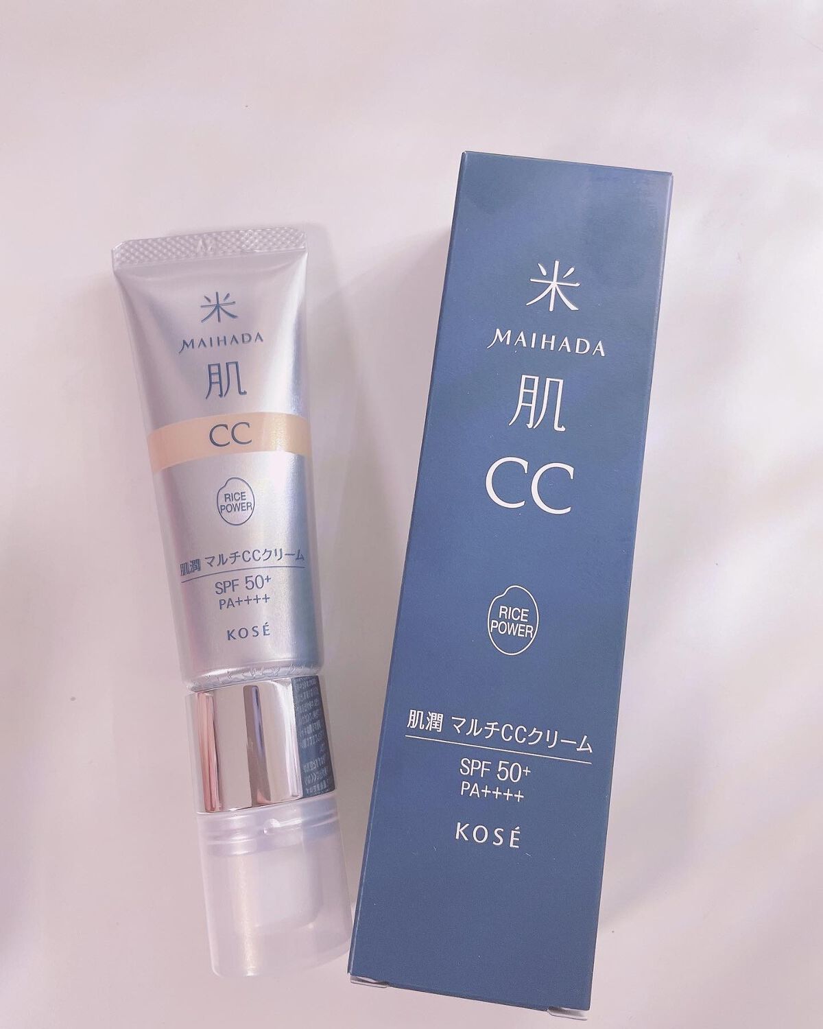 肌潤 マルチCCクリーム/米肌/CCクリームを使ったクチコミ(1枚目)