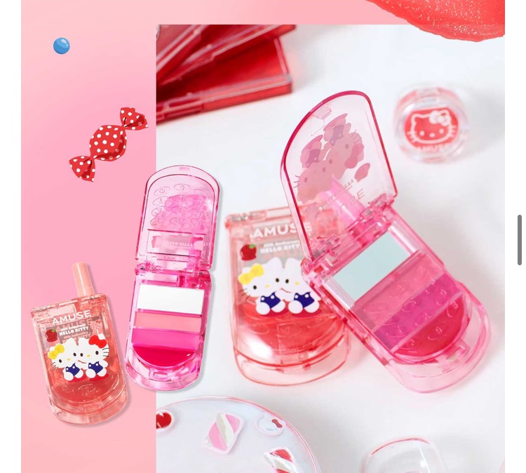 リップ&チークセルフォン 01 アップルソーダ/AMUSE/口紅を使ったクチコミ（1枚目）