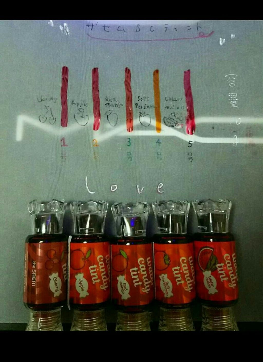 ウォーター キャンディー ティント/the SAEM/リップティントを使ったクチコミ（1枚目）