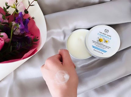 カモマイル サンプチュアス クレンジングバター/THE BODY SHOP/クレンジングバームを使ったクチコミ(2枚目)