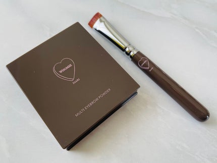 フーミー マルチアイブロウパウダー/WHOMEE/パウダーアイブロウを使ったクチコミ(4枚目)