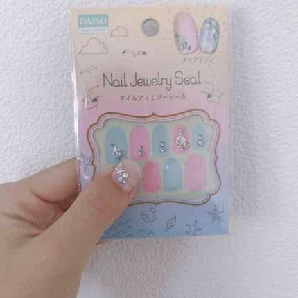 ネイルシール/DAISO/ネイルシールを使ったクチコミ(2枚目)