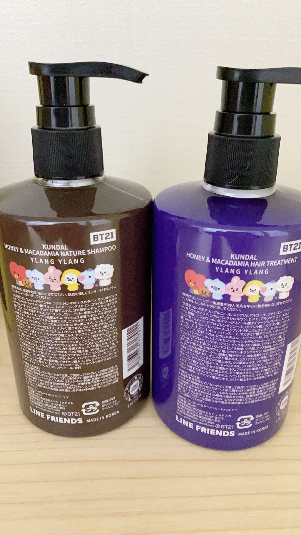 ハニー&マカデミアシャンプー／トリートメント  イランイラン Ylang ylang/KUNDAL/シャンプー・コンディショナーを使ったクチコミ（3枚目）