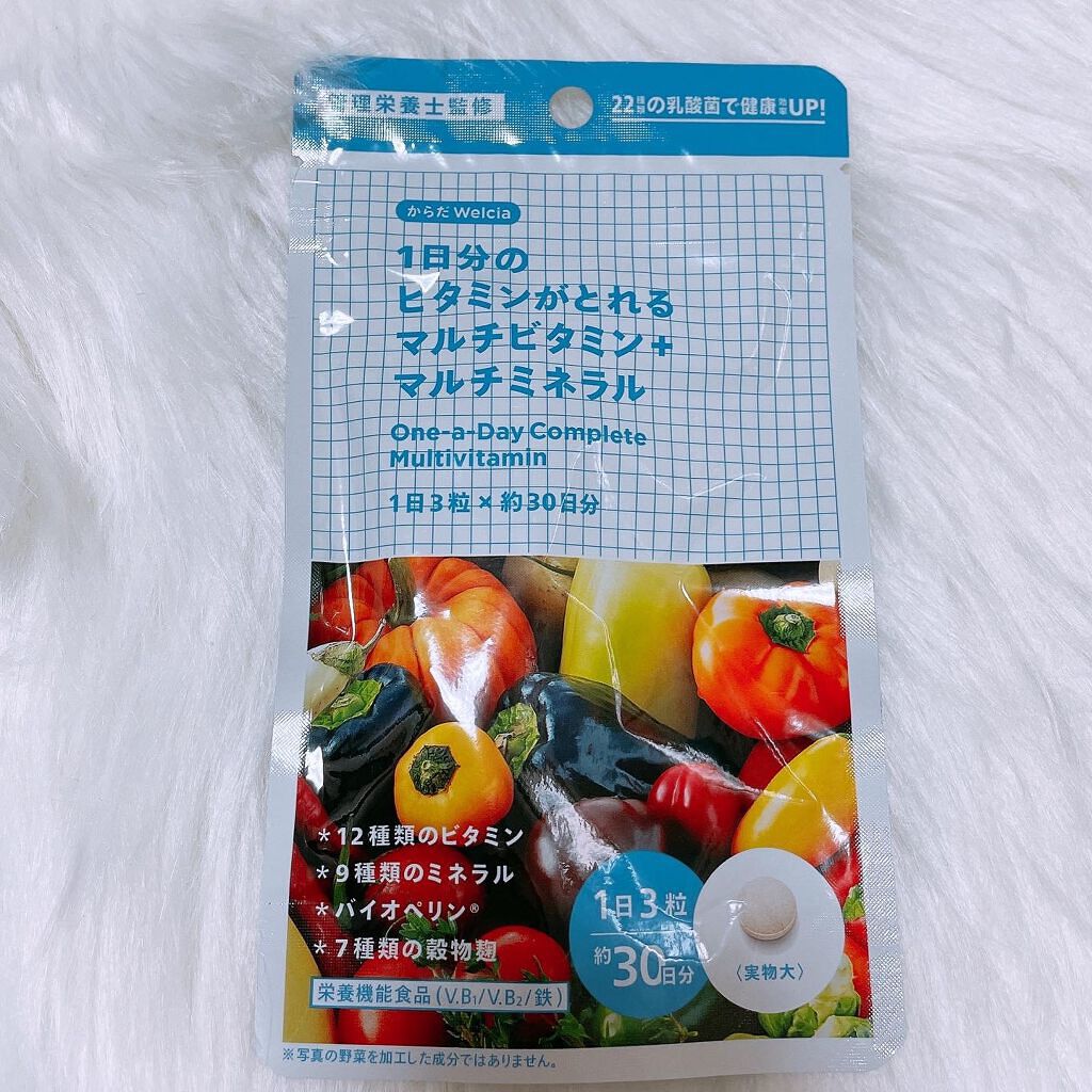 1日分のビタミンがとれるマルチビタミン+マルチミネラル / ウエルシア