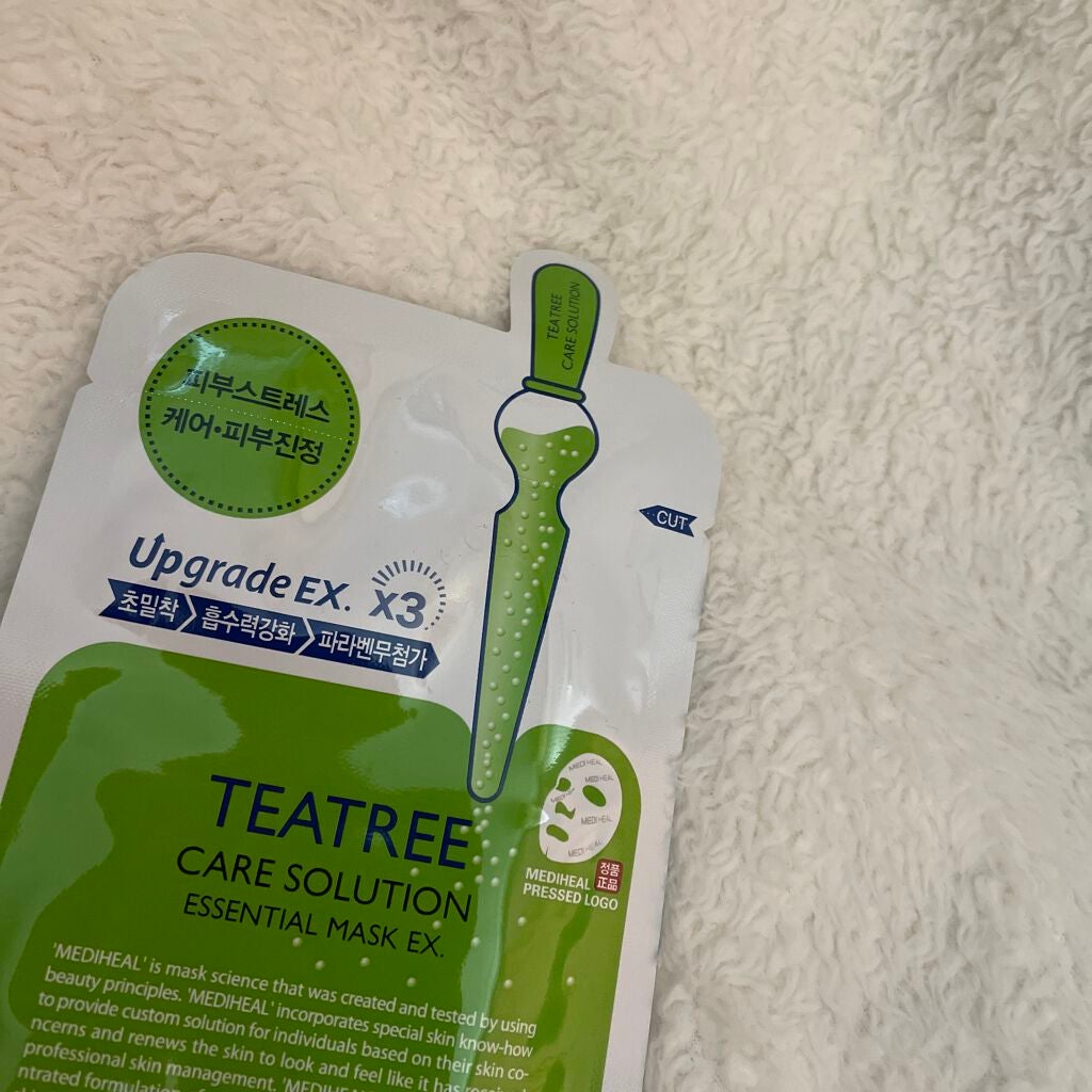 ティーツリーケア ソリューション エッセンシャルマスクEX/MEDIHEAL/シートマスク・パックを使ったクチコミ(1枚目)