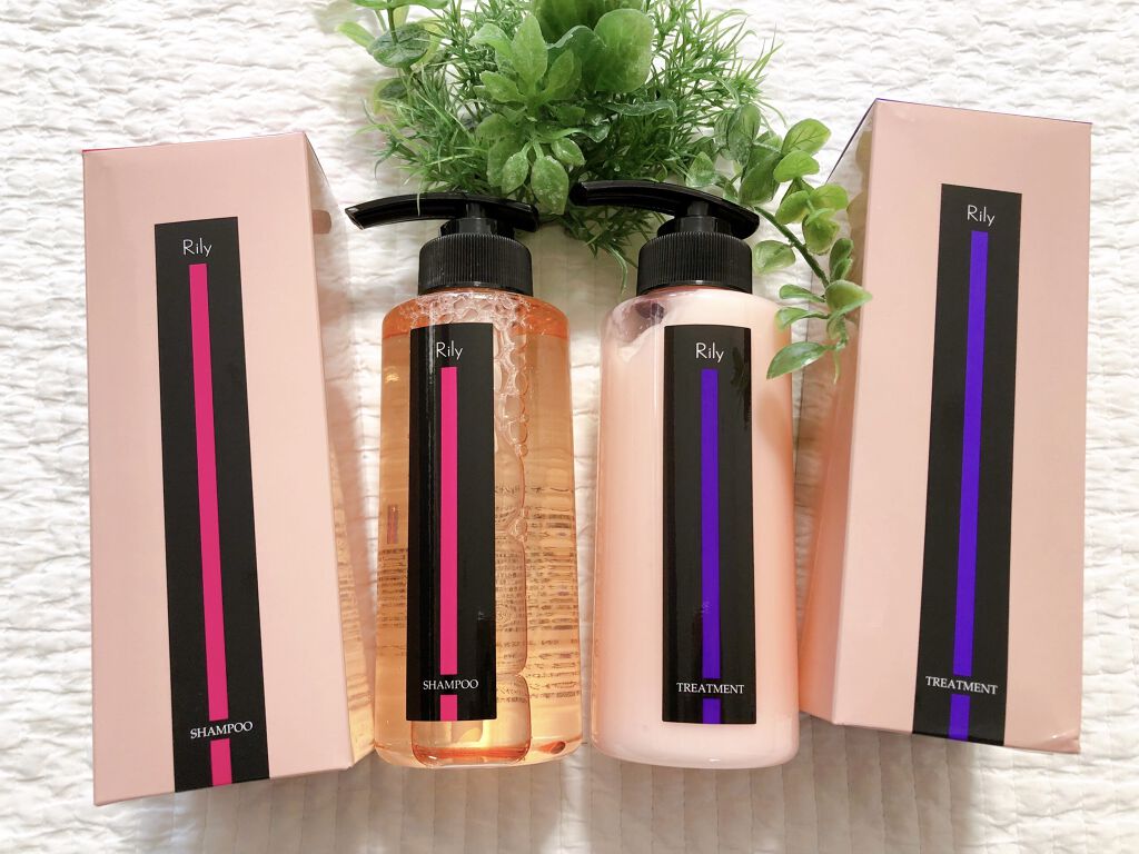 Rily シャンプー&トリートメント/Rily/市販シャンプーを使ったクチコミ（1枚目）
