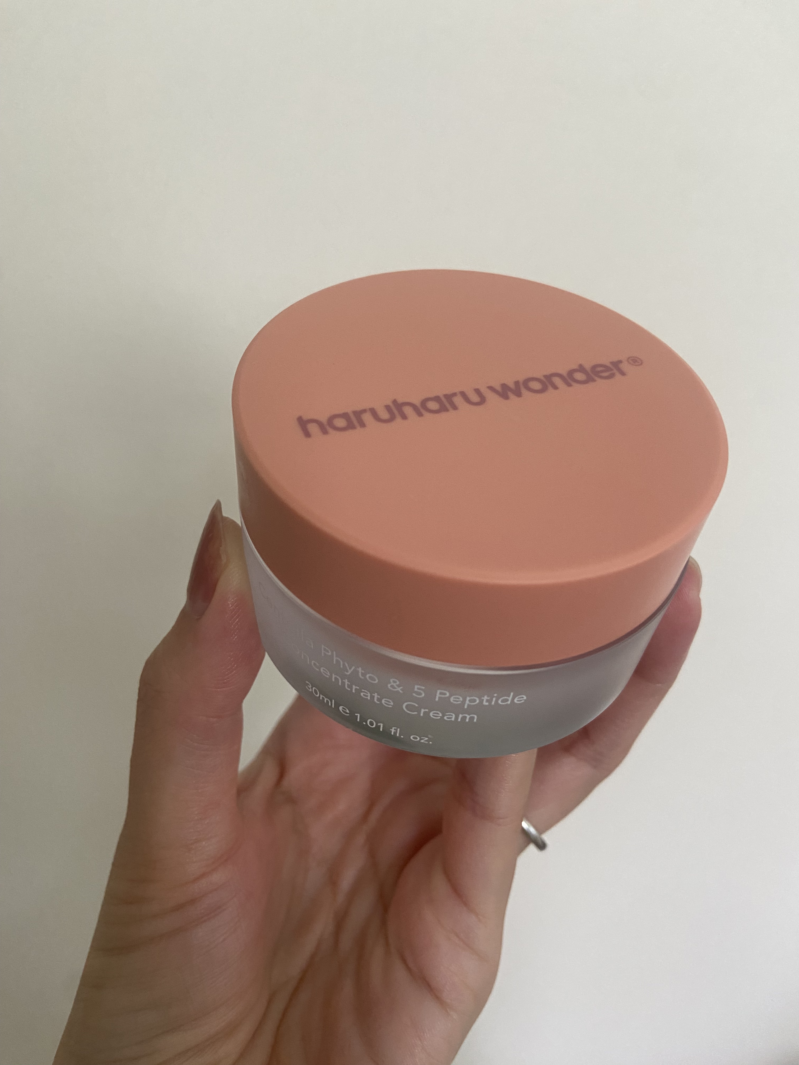 センテラフィト&5ペプチド コンセントレイトクリーム/haruharu wonder/フェイスクリームを使ったクチコミ（1枚目）