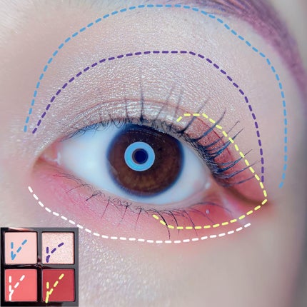 クロマティックス クワッド/shu uemura/アイシャドウパレットを使ったクチコミ(2枚目)