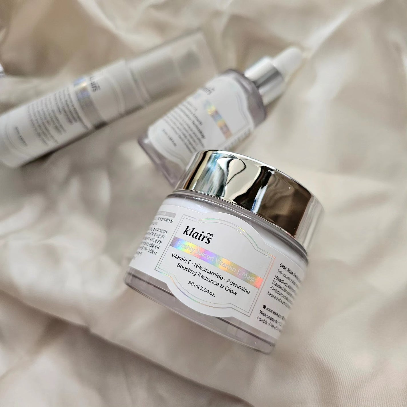 フレッシュリージュースドビタミンEマスク(90g)/Klairs/フェイスクリームを使ったクチコミ(1枚目)