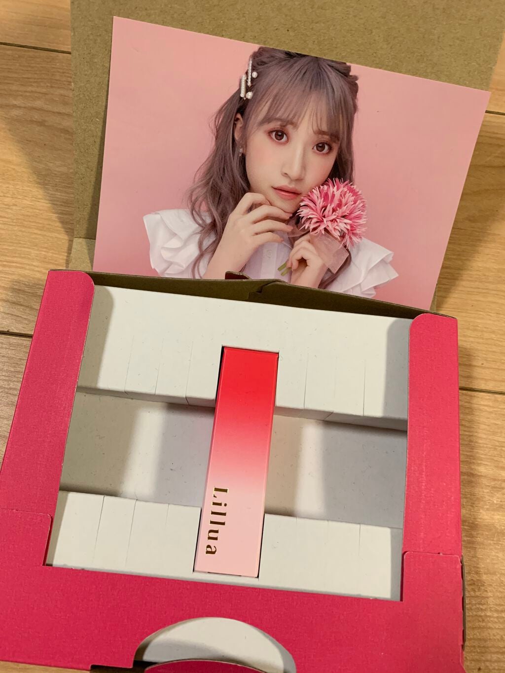 オイルリッチティント/Lillua/リップティントを使ったクチコミ(4枚目)