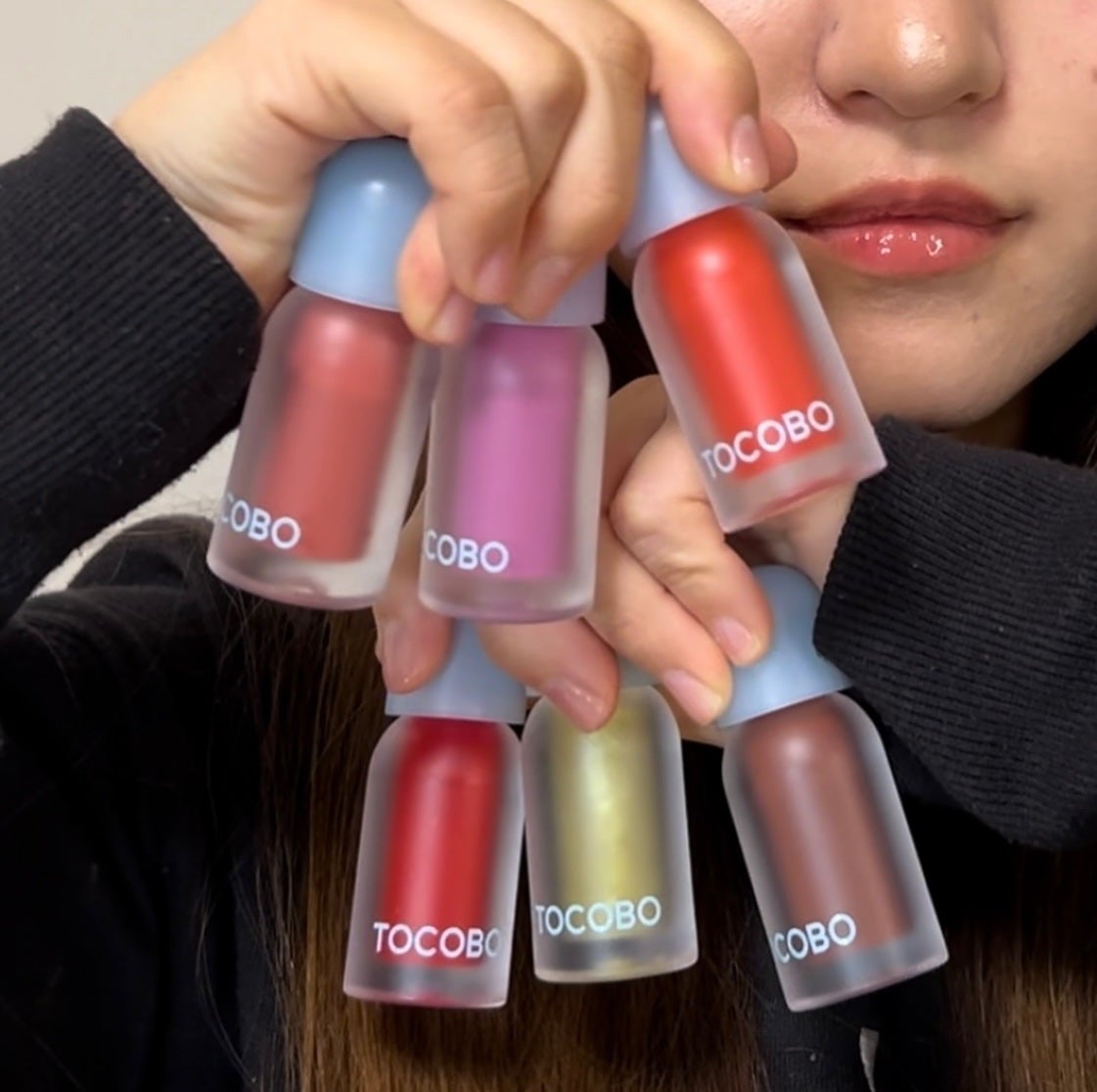 ジューシーベリープランピングリップオイル/TOCOBO/リップグロスを使ったクチコミ(10枚目)