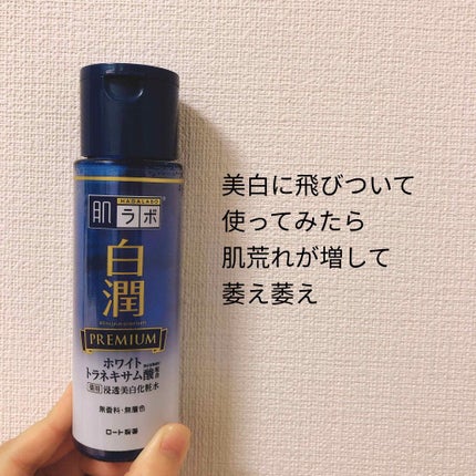 白潤プレミアム 薬用浸透美白化粧水 170ml(ボトル)/肌ラボ/化粧水を使ったクチコミ(1枚目)