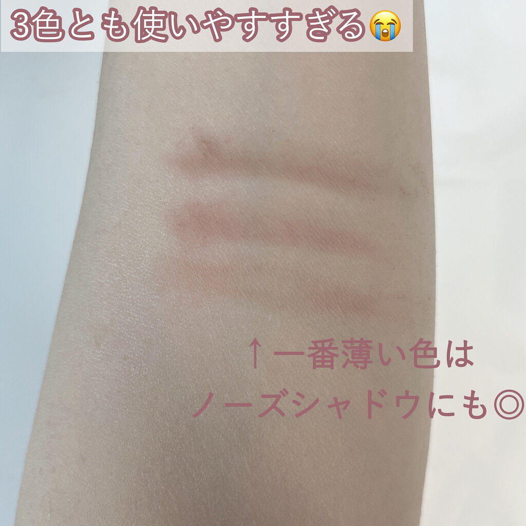 ヴィセ リシェ アイブロウパウダー/Visée/パウダーアイブロウを使ったクチコミ（3枚目）