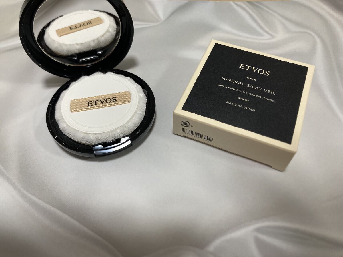 ミネラルシルキーベール 通常パッケージ/エトヴォス/プレストパウダーを使ったクチコミ（2枚目）