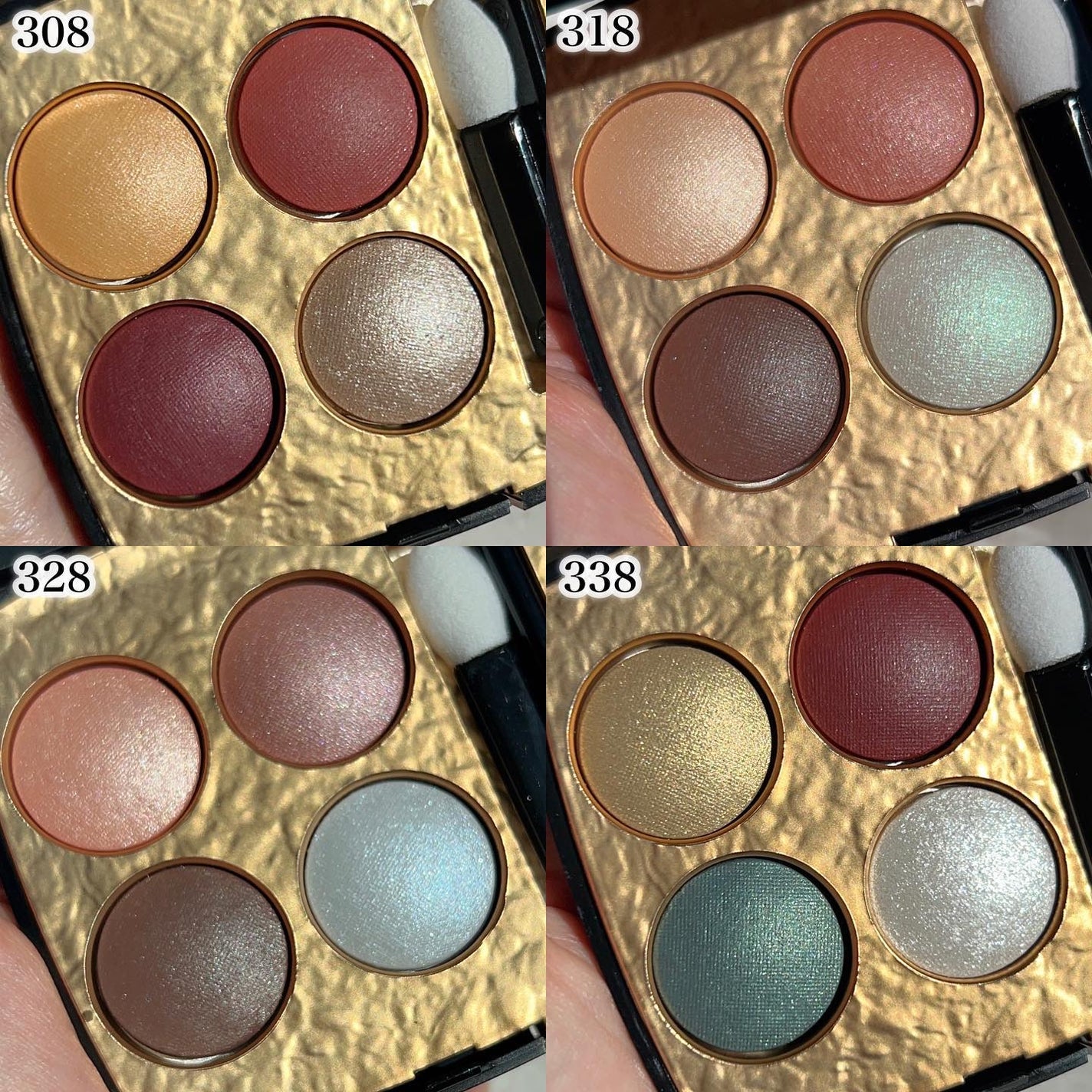 レ キャトル オンブル ビザンス /CHANEL/アイシャドウパレットを使ったクチコミ(2枚目)