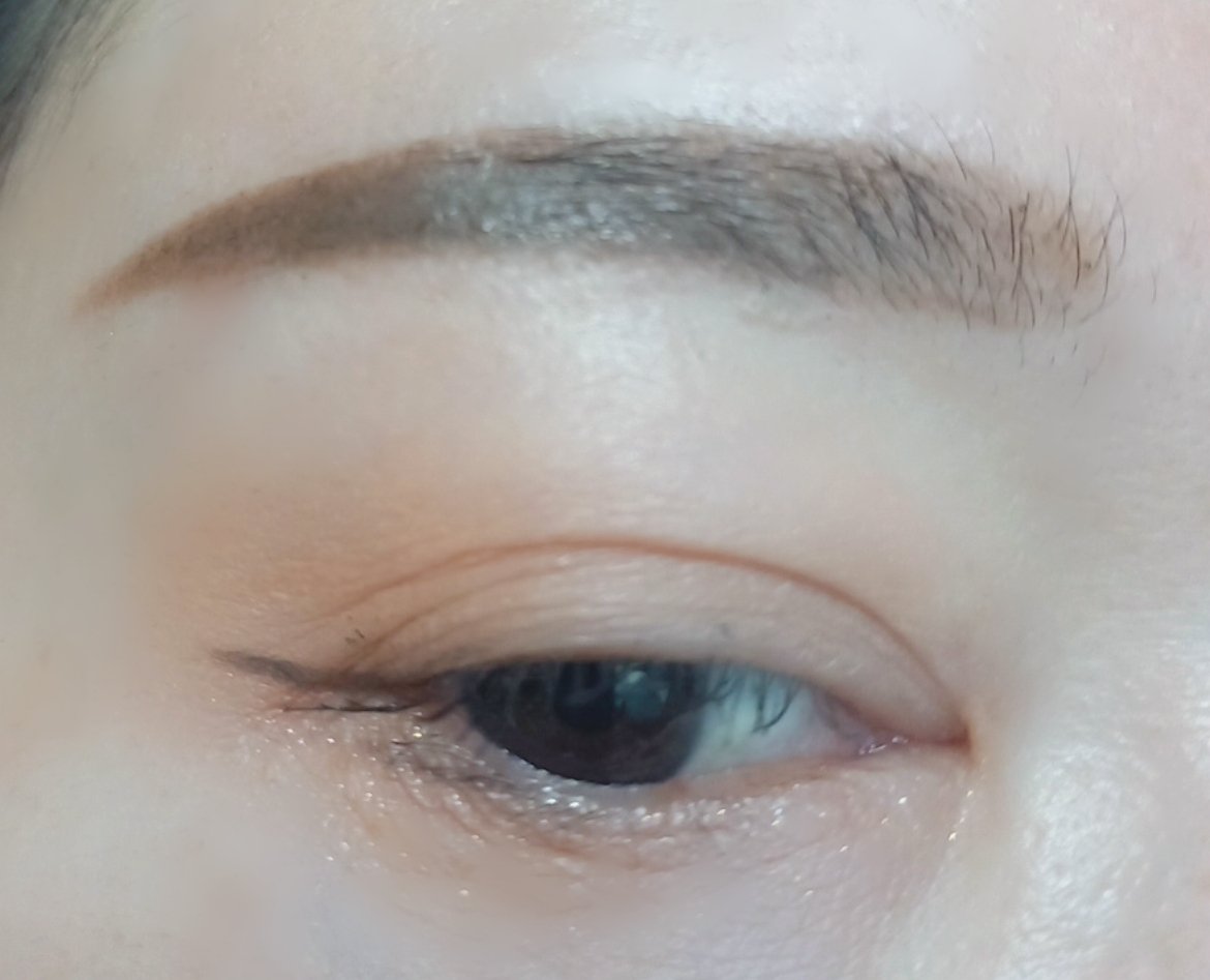 クリーミータッチライナー/キャンメイク/ジェルアイライナーを使ったクチコミ（2枚目）