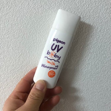 UVベビーミルク ウォータープルーフ SPF50/ピジョン/日焼け止め・UVケアを使ったクチコミ（2枚目）