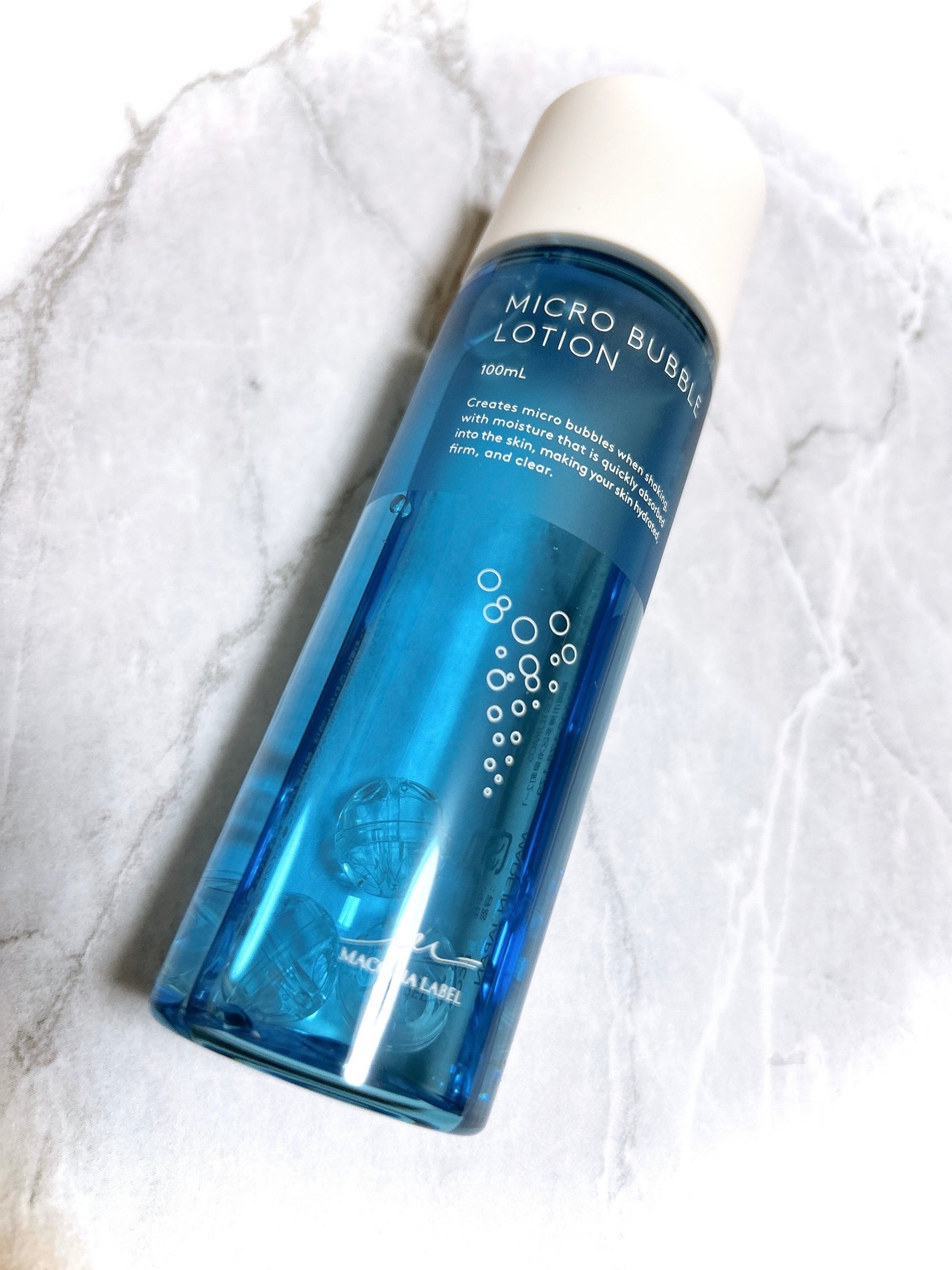 薬用マイクロバブルローション/Macchia Label/化粧水を使ったクチコミ(1枚目)
