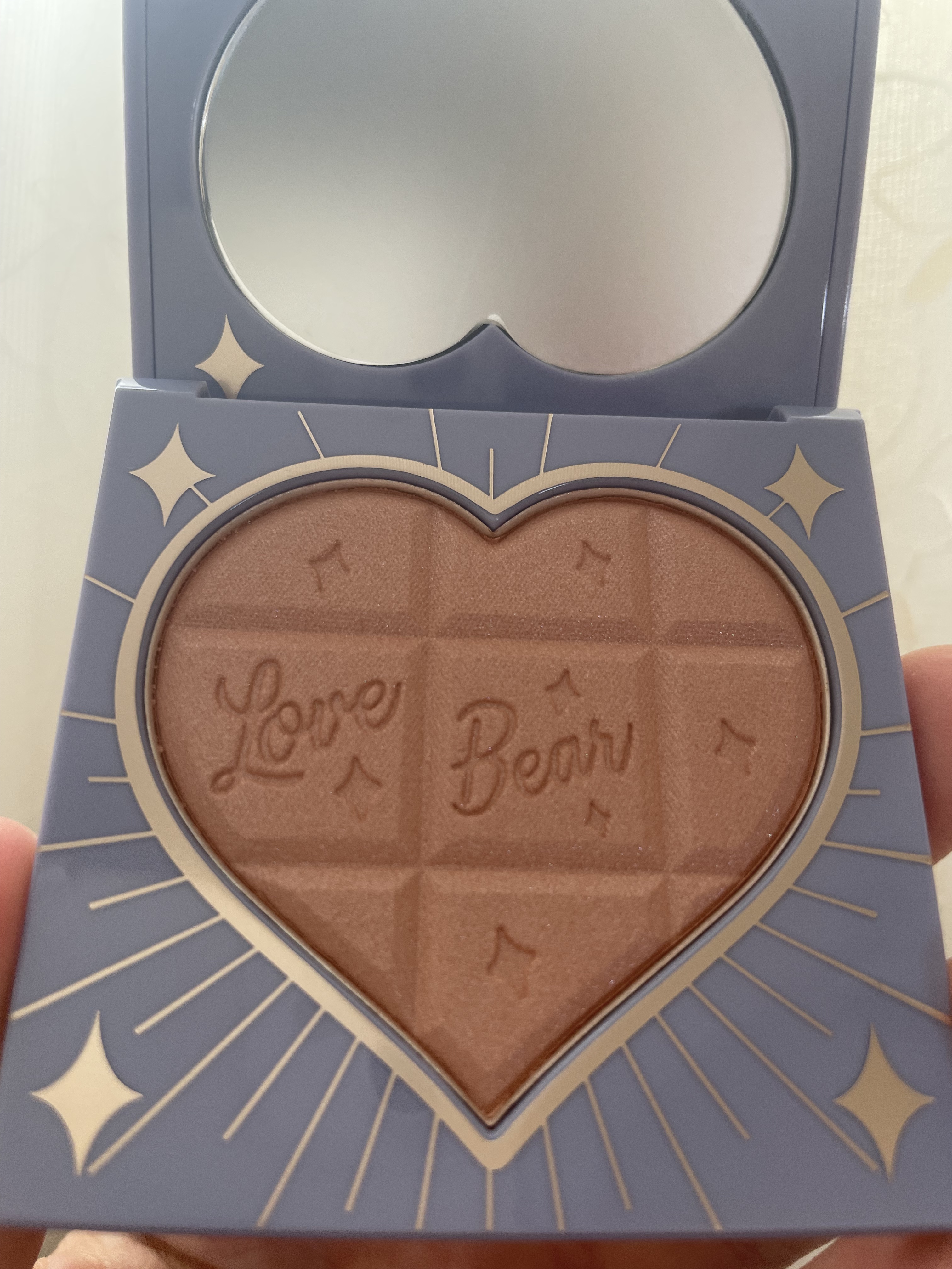 Love Bear ブラッシュ アーモンドチョコレート/FlowerKnows/パウダーチークを使ったクチコミ（1枚目）