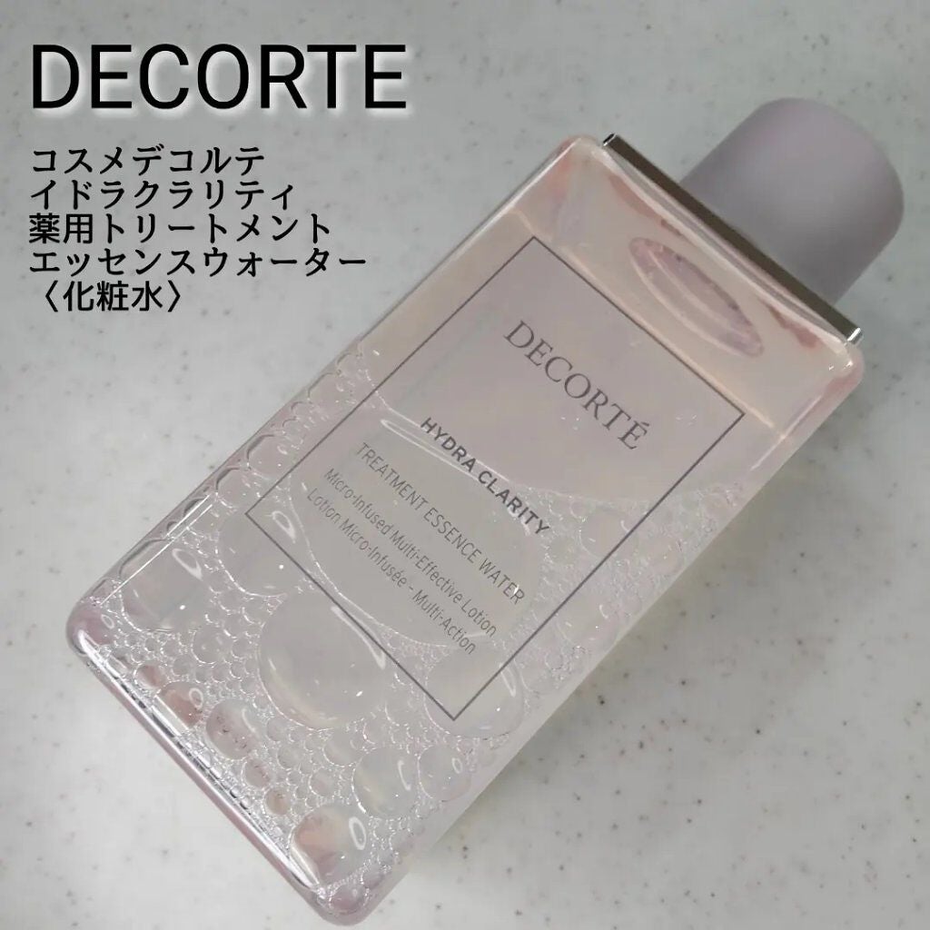 イドラクラリティ 薬用 トリートメント エッセンス ウォーター/DECORTÉ/化粧水を使ったクチコミ(1枚目)