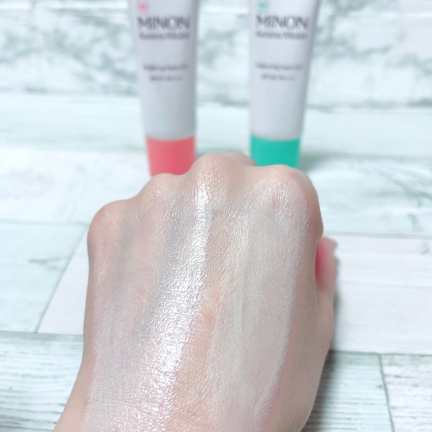 ミノン アミノモイスト ブライトアップベース UV/ミノン/化粧下地を使ったクチコミ(3枚目)
